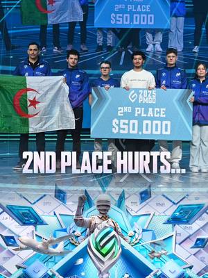 A post by @pubgmobileesports on TikTok caption: So close 🥹😭 #PUBGMOBILE #PUBGMOBILEESPORTS #PMGO2025 #PMGO 