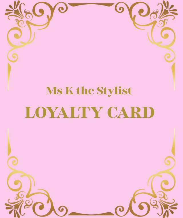 A post by @mskthestylist on TikTok caption: Thanks to everyone that have booked me, whether it was once or more, im truly grateful!! 💕 #fyp #foryoupagе #fashion #fashiontiktok #ukcomedy #styletips #fashiontips #fashiontalk #loyalty #loyaltycard 