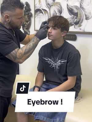 A post by @bearbeastmode on TikTok caption: Gaslit-ith !!!! #eyebrows #eye #pierced #piercing #fyp #foryoupage 