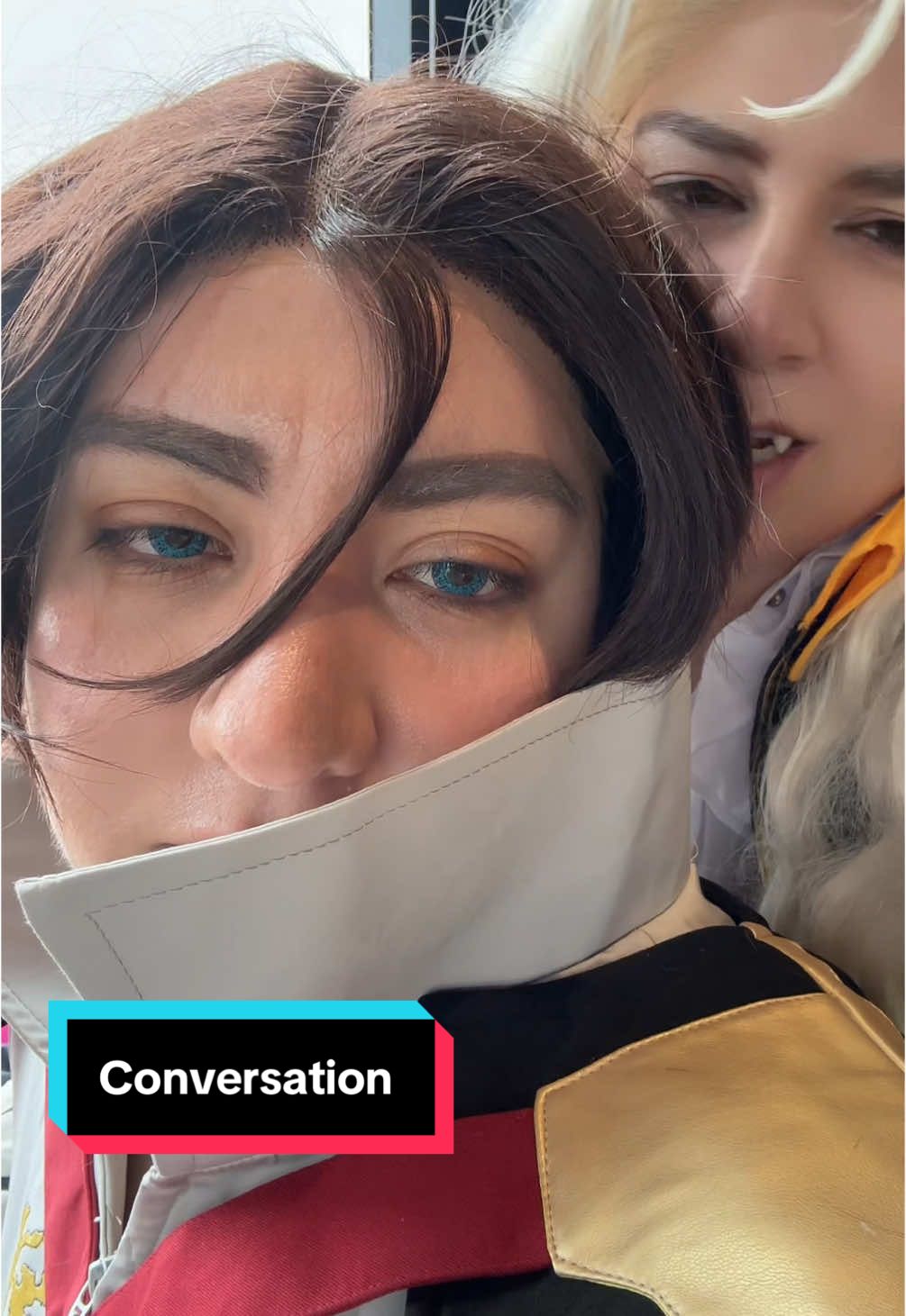 A post by @dearestcosplay on TikTok caption: I think we can both agree this is the energy they give? Trevor Belmont: @Suo #alucardcastlevania #trevorbelmont #castlevania 