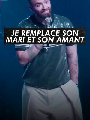 A post by @ninoarial on TikTok caption: Elle vient seule pour finir dans les loges 🎟️ En spectacle à Paris et dans toute la France 🎟️  Vous pensez quoi de ce message ?  #standup #humour #humoriste #impro #standupcomedy #spectacle #comedy #couple #ninoarial #mariage 