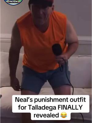 A post by @mccreadyandsiskeypodcast on TikTok caption: Neal’s excited for Talladega 🤦‍♂️😂 @tylersiskey @Kia of Meridian @County Line Campers  #punishment #talladega #dega #talladegasuperspeedway #nascar #nascartiktok #fyp #foryou #foryoupage 