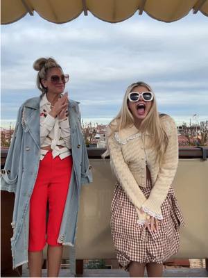 A post by @thesydneybelle on TikTok caption: GRWM for a beautiful day in Florence🇮🇹 What do we think of me and mums’ outfits gfs?✨