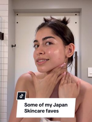 A post by @jazmin_c3 on TikTok caption: THIS VITAMIN C, EYE CREAM AND @Beauty of Joseon SUNSCREEN HAVE CHANGED MY SKINS LIFE I SWEAR 🥹🧴🧖‍♀️ #japan #japaneseskincare #japaneseskincareproducts 