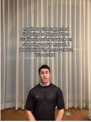 A post by @notolsennchris on TikTok caption: maybe I’ll practice in the mirror 