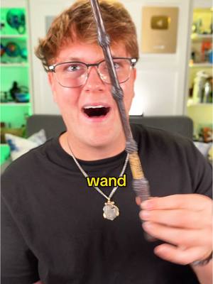 A post by @kylekruegerr on TikTok caption: i got a harry potter wand that actually shoots FIREBALLS   you gotta see how crazy this gets   #tech #gadget #wizard #harrypotter #magic 