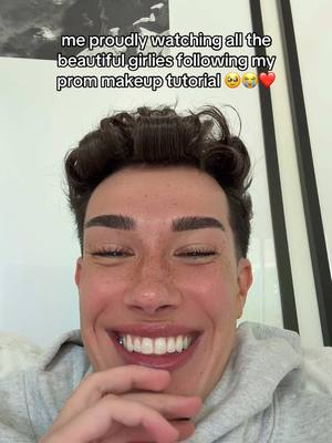 A post by @jamescharles on TikTok caption: I LOVE Y’ALL SOOO MUCHHHHH 🥹