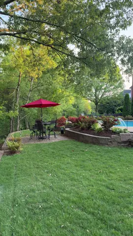 A post by @lifewithcarlos22 on TikTok caption: So peaceful #peace #spring #pool #relaxing #asmr 