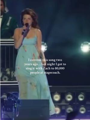 A post by @willowavalon on TikTok caption: That wind almost took me away yall! #zachbryan #stagecoach #country #countrymusic #kaceymusgraves #duet @Zach Bryan Archive 