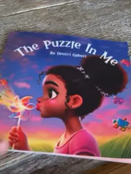 A post by @tiktoktaye on TikTok caption: ‘The Puzzle in Me’ by Dmitri Gilbert is a powerful reminder that every child deserves to be understood, celebrated, and embraced for who they are. It shines a light on the subtle signs of autism,helping us all grow in awareness, compassion, and acceptance. In honor of Autism Acceptance Month, let’s keep learning, keep loving, and keep making space for every kind of brilliance. You can find the book on Amazon. #ThePuzzleInMe #RepresentationMatters #NeurodivergentVoices #AutismAcceptanceMonth #ChildrenDeserveBooksLikThis  #SupportAuthors #AmazonBooks