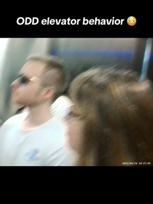 A post by @infrabren on TikTok caption: Creeping out the lift 👀 