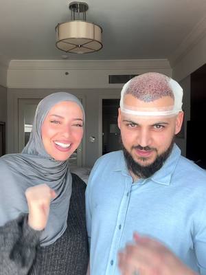 A post by @baraa.bolat on TikTok caption: He finally did it at @Hair Body Esthetic 