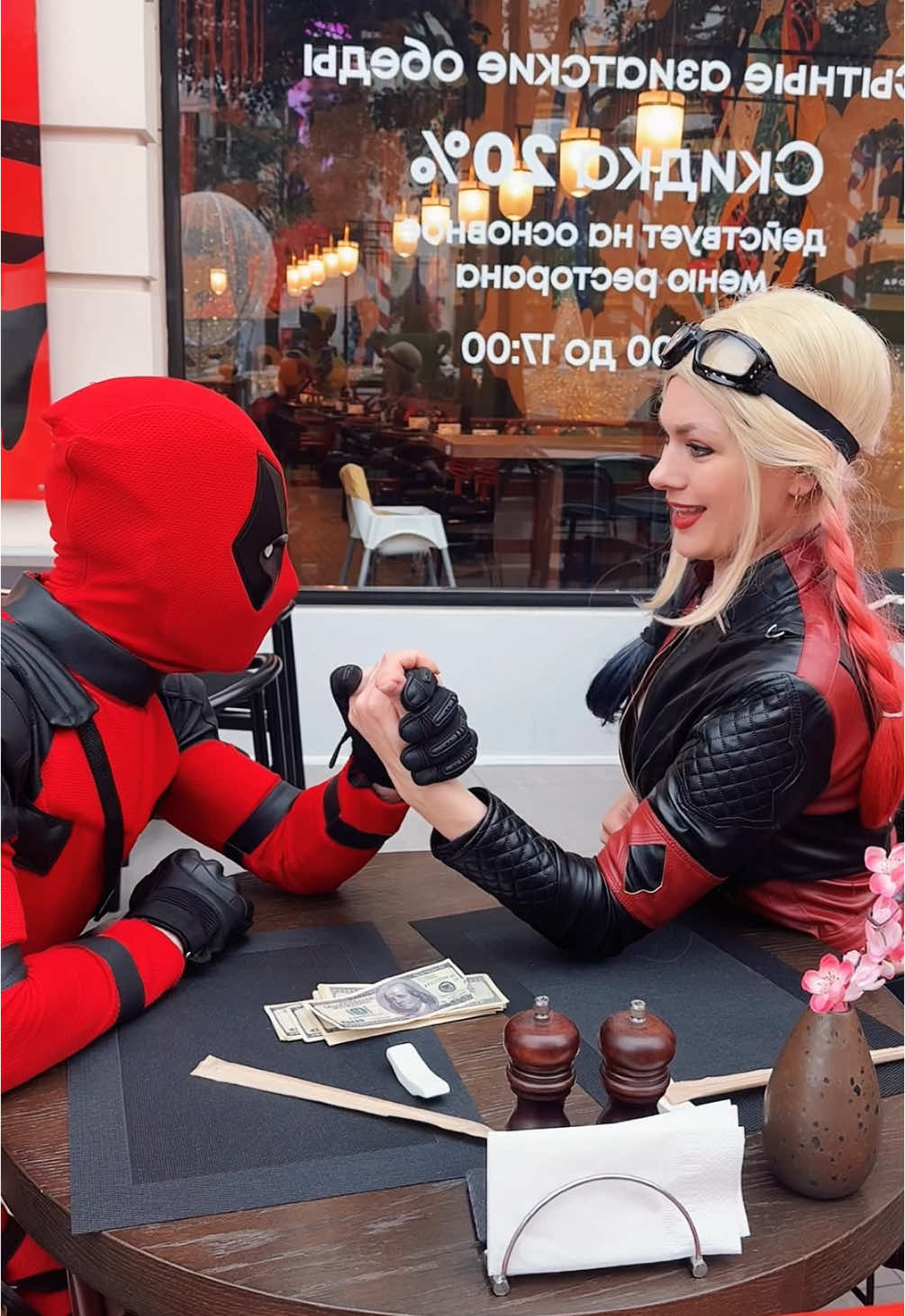 A post by @anastasyiaqueen on TikTok caption: @Max Cash @Deadpool 