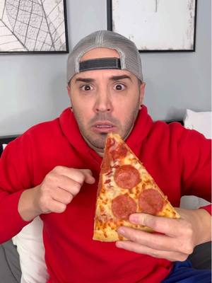 A post by @yoeslan on TikTok caption: Monsster gets the entire pizza 👻😂 #monsterundermybed #funnyvideo 