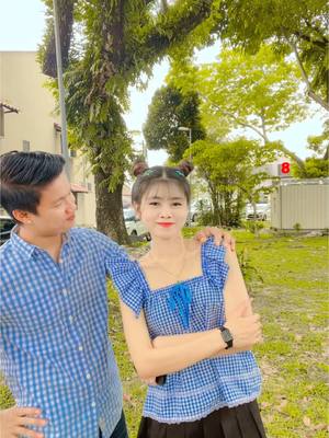 A post by @nandako1137 on TikTok caption: ကလေးပေါက်စလေးနဲ့🙈😘@ʏᴜʀɪ☂︎🇲🇲&🇲🇾 #foryou #foryoupage 