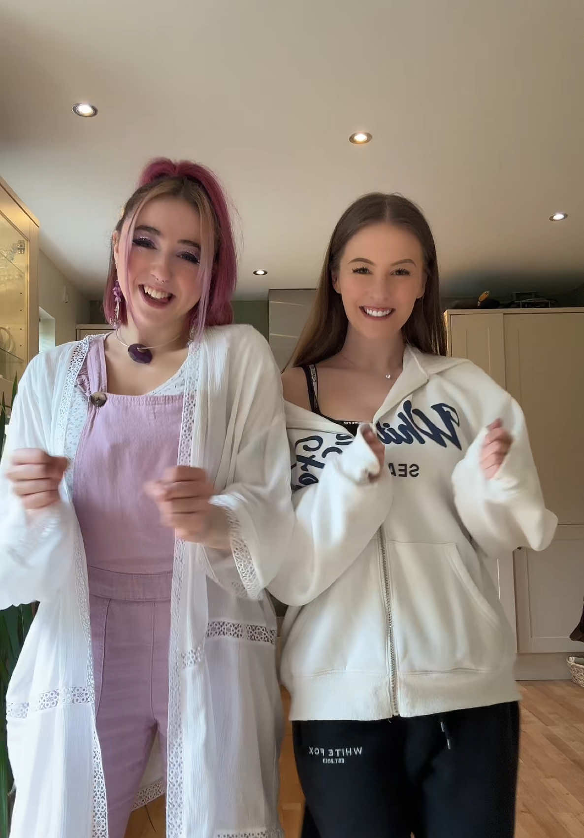 A post by @hollyh on TikTok caption: drove to see the beautiful @thistrippyhippie … it had been too long 💜🥹
