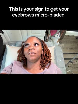 A post by @tuckertribelive on TikTok caption: Waking up to bomb eyebrows is literally TOP TIER!! #fyp #explore #viral #microblading 