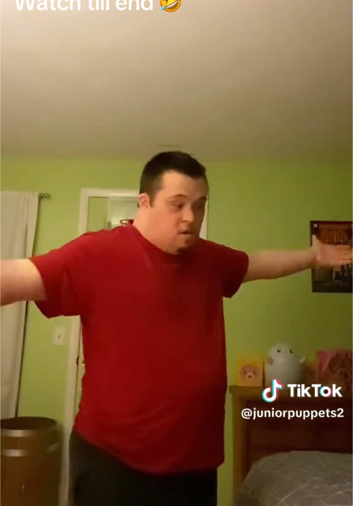A post by @jacobavitabile on TikTok caption: #jimcarey #impressions #aceventura #funny #trend #downsyndrome #downsyndromeawareness #jimcarreyoff 