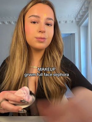 A post by @mathildekst on TikTok caption: grwm makeup full face @Sephora Collection #makeup #getreadywithme #grwm #makeuptutorial #makeuphacks #makeuptransformation #MakeUpTips #morningroutine #everydaymakeup #makeuproutine #makeuplook #newmakeup #sephorahaul #grwmaesthetic #chitchatgrwm #chitchat #chattygrwm 