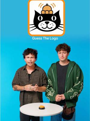 A post by @flighthouse on TikTok caption: Who knows the answer 👀 @SeanSchutt @Tucker Genal #seanschutt #tuckergenal #guessthelogo #jellycat #gameshow 