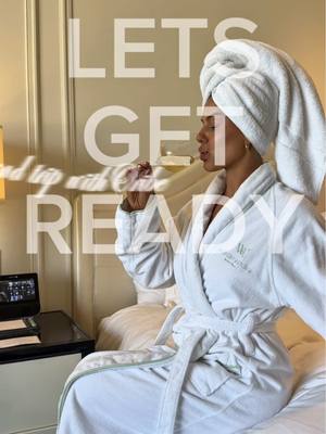 A post by @anggwells on TikTok caption: Get ready with me for dinner on a staycation with @Oribe 🖤