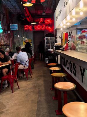 A post by @keikobeiko on TikTok caption: Michelin starred restaurant hidden in the back of this taco place 😍 Hiden 📍 