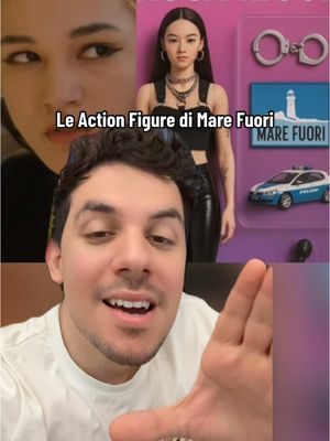 A post by @daninseries on TikTok caption: #curiosity abbiamo chiesto all'AI di fare le action figure dei personaggi di #marefuori! Da #rosaricci a #ciroricci tutte le immagini #davedere
