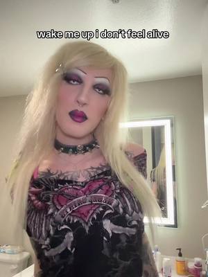 A post by @6arelyhuman on TikTok caption: FEELIN LIKE A ZOMBIE 🧟 #6arelyhuman #scenequeen 