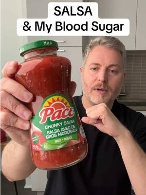 A post by @insulinresistant1 on TikTok caption: Salsa and my blood sugar. How does it affect my glucose levels? ##bloodsugar##glucose##insulinresistant1##salsa