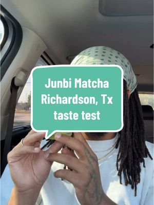 A post by @keith_lee125 on TikTok caption: Junbi Matcha taste test 💕 would you try it ? 💕 #foodcritic @junbi 