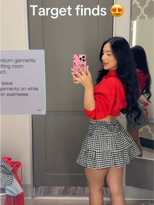 A post by @alondradessyyy on TikTok caption: Love me some target finds 😍😍  #targetfinds #targetoutfits #outfitinspo #jeanshorts #longjeanshorts 