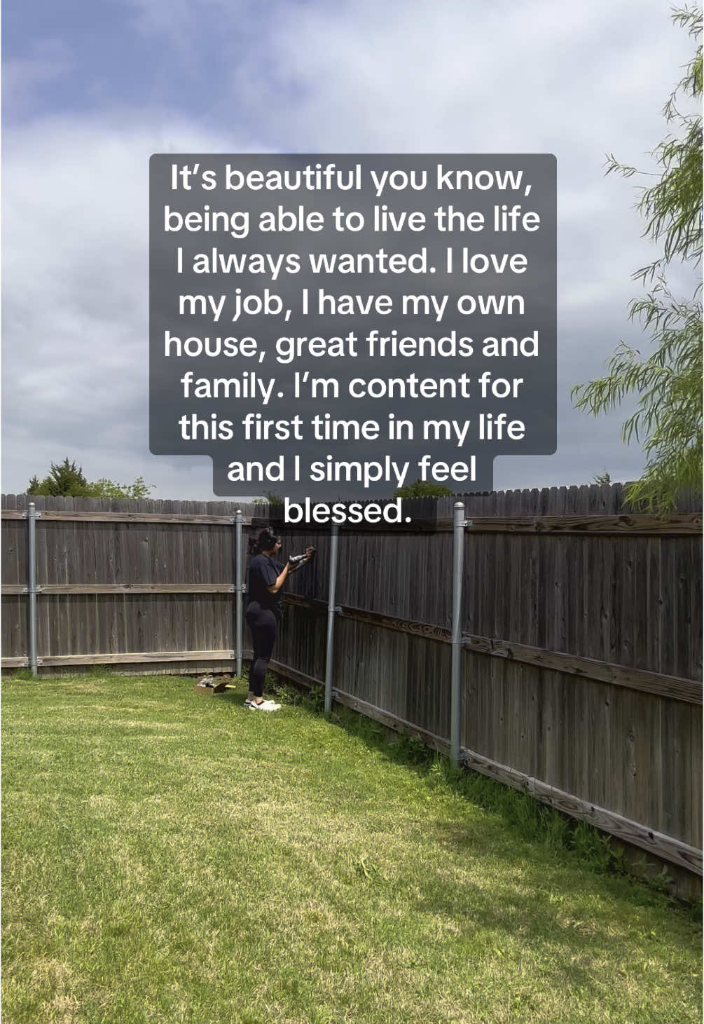 A post by @reareanicole on TikTok caption: A moment that felt like Hozier’s yell 🏡💛 #trending #hozier #homeowner 