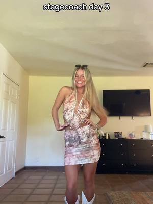 A post by @goofysid on TikTok caption: day 3! #stagecoach #transition 