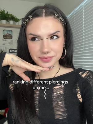 A post by @baileyspinn on TikTok caption: comment which piercing was ur favorite :) #piercings 