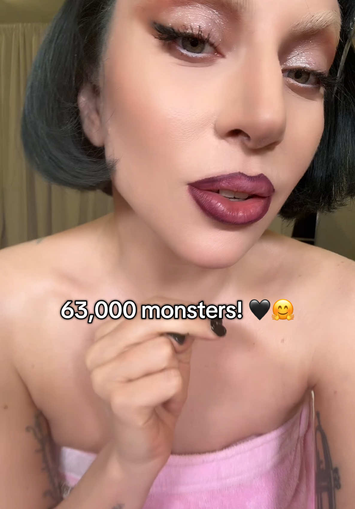A post by @ladygaga on TikTok caption: VIVA LA MAYHEM! 🖤