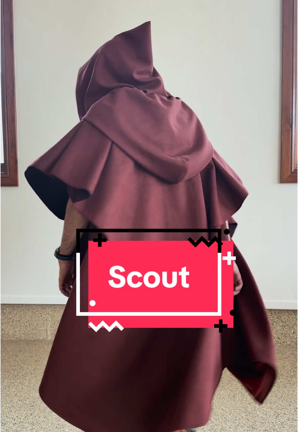 A post by @christopherclaflin on TikTok caption: Something we’ve been working on… #cloaks #knights #gnomes #fantasy 