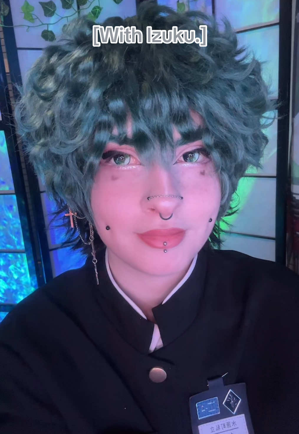 A post by @seneko on TikTok caption: We're slooowly heading towards the end of the series.. #todorokicosplay #dekucosplay #bakugoucosplay #mhacosplay #bnhacosplay 