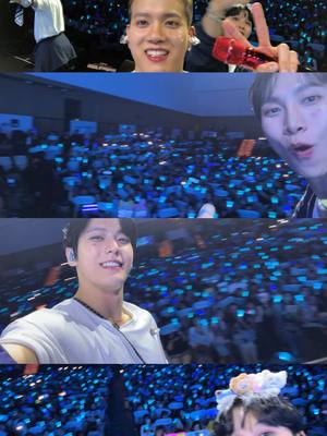 A post by @btob.company on TikTok caption: 홍콩에서 다 같이 빙글뱅글🌀💙  #비투비 #BTOB  #321GO_MELympic #서은광 #SEOEUNKWANG #이민혁 #LEEMINHYUK #임현식 #LIMHYUNSIK #프니엘 #PENIEL