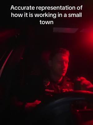 A post by @therabbit1414 on TikTok caption: We’re all on a first name basis in a small town 🤷🏼‍♂️ #copsoftiktok #lawrnforcement #nightshift #mississippi #fyp 