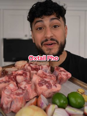 A post by @thegoldenbalance on TikTok caption: Vietnamese Oxtail Pho 🤩 (Phở đuôi bò) IB: @Cassie 