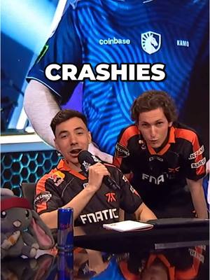 A post by @fnatic on TikTok caption: most normal gameday experience honestly #Valorant #valorantesports #valorantfunny #CRASHIES 