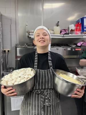A post by @cnuryagdy_ on TikTok caption: Пельмени с сыром 🧀