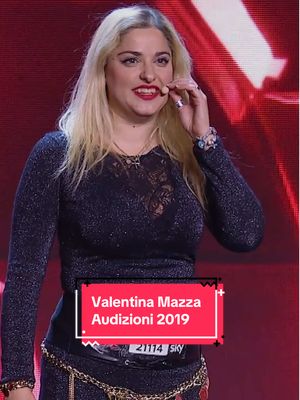 A post by @xfactor_italia on TikTok caption: Valentina Mazza - X Factor 2019 Audizioni Valentina porta "Cubista", un inedito per lei esplosivo che alla fine però le crea delle incomprensioni con i giudici... #XFactorRewatch 