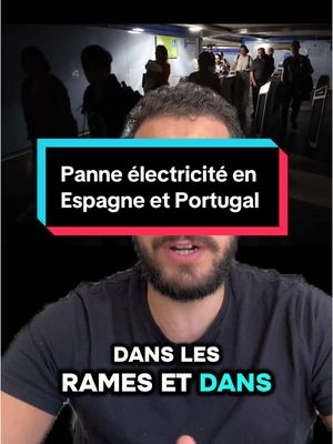 A post by @masdak_trading on TikTok caption: Coupure d'Électricité Géante en Espagne et au Portugal : Le Chaos en Pleine Péninsule Ibérique 🤯 #apagón #coupure #blackout 