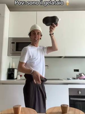 A post by @mattiastanga on TikTok caption: CONO O COPPETTA?✨ #gelato #estate #gelataio #lavoro #mangiare #ragazzi #perte #neiperte #viral
