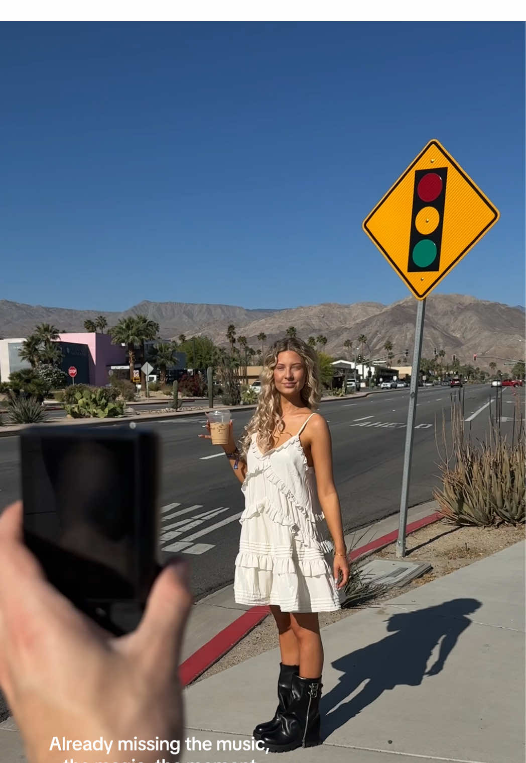 A post by @markielucas on TikTok caption: Wish I could rewind to this.. #coachella #myperson 