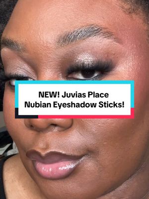 A post by @kbmakeupme24 on TikTok caption: NEW! @Juvia’s Place Nubain Eyeshadow Sticks! Available now on JuviasPlace.com & TikTok Shop! #JuviasPlace #JuviasPlaceNubianMakeup #JuviasPlacePartner #eyeshadow #makeup #makeuptutorial #makeuphacks 
