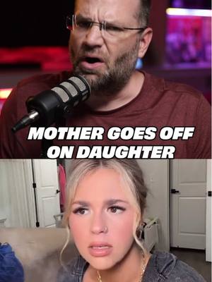 A post by @therobbieharvey on TikTok caption: Mom goes off on daughter!