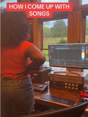 A post by @alexiajayy__ on TikTok caption: Everybody writing process is different. The hardest part for me is trying to remember a melody that flowed out so effortlessly 30 seconds ago 🤣 DOES THAT HAPPEN TO ANYONE ELSE? Or is it just me?  #songwritersoftiktok #songwriting #songwritingtips #vocals #singer #singersongwriter #fyp #fypシ #trending 