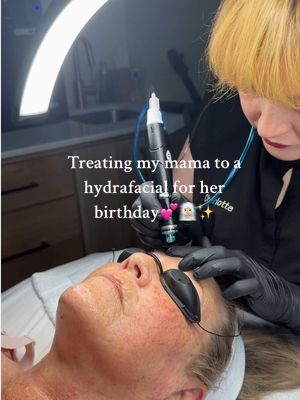 A post by @smalltownbeautybytess on TikTok caption: We loved this so much😍Y’all go see Charlotte at @Park Aesthetics 💕🧖🏼‍♀️✨#facial #skin #momanddaughter #mom #mothersday #Love #hydrafacial #treatment #Vlog #fyp 